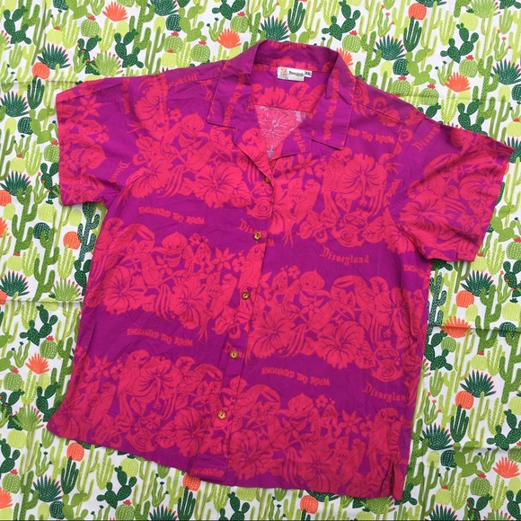 Vintage Disneyland Tiki Room Hawaiian 